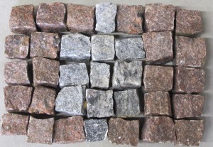 Granite pavement stong