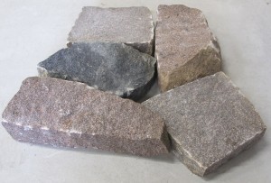 granite stone longest side approx. 40cm